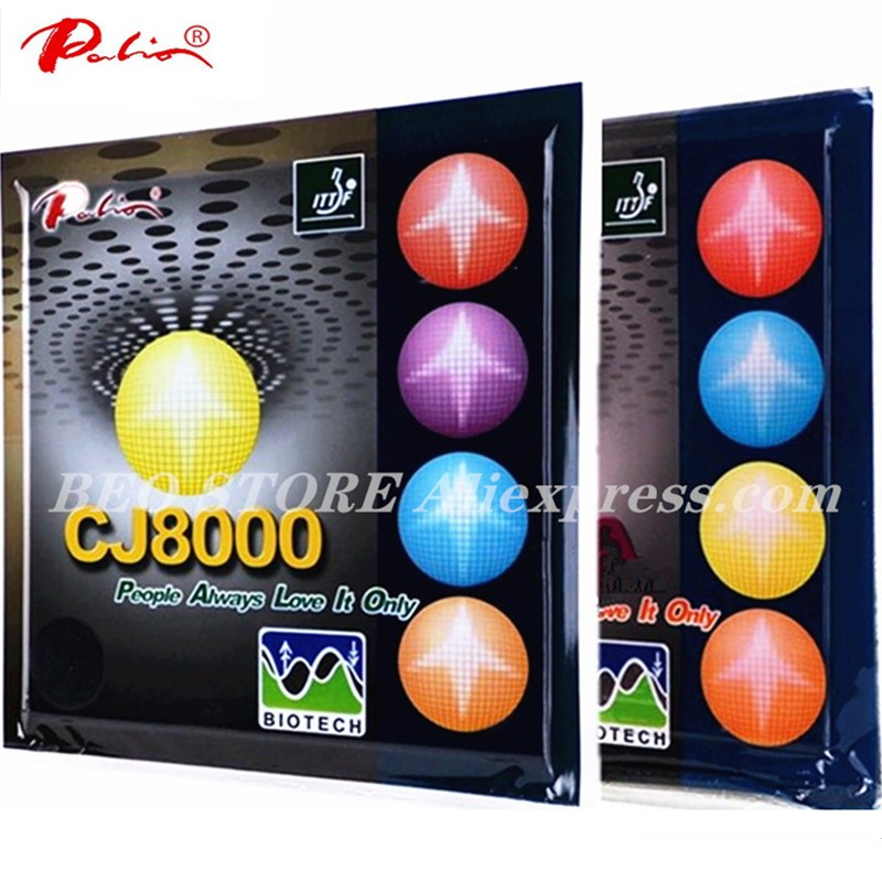 Table Tennis Grip Types - Palio CJ8000 BIOTECH Ping Pong Anello