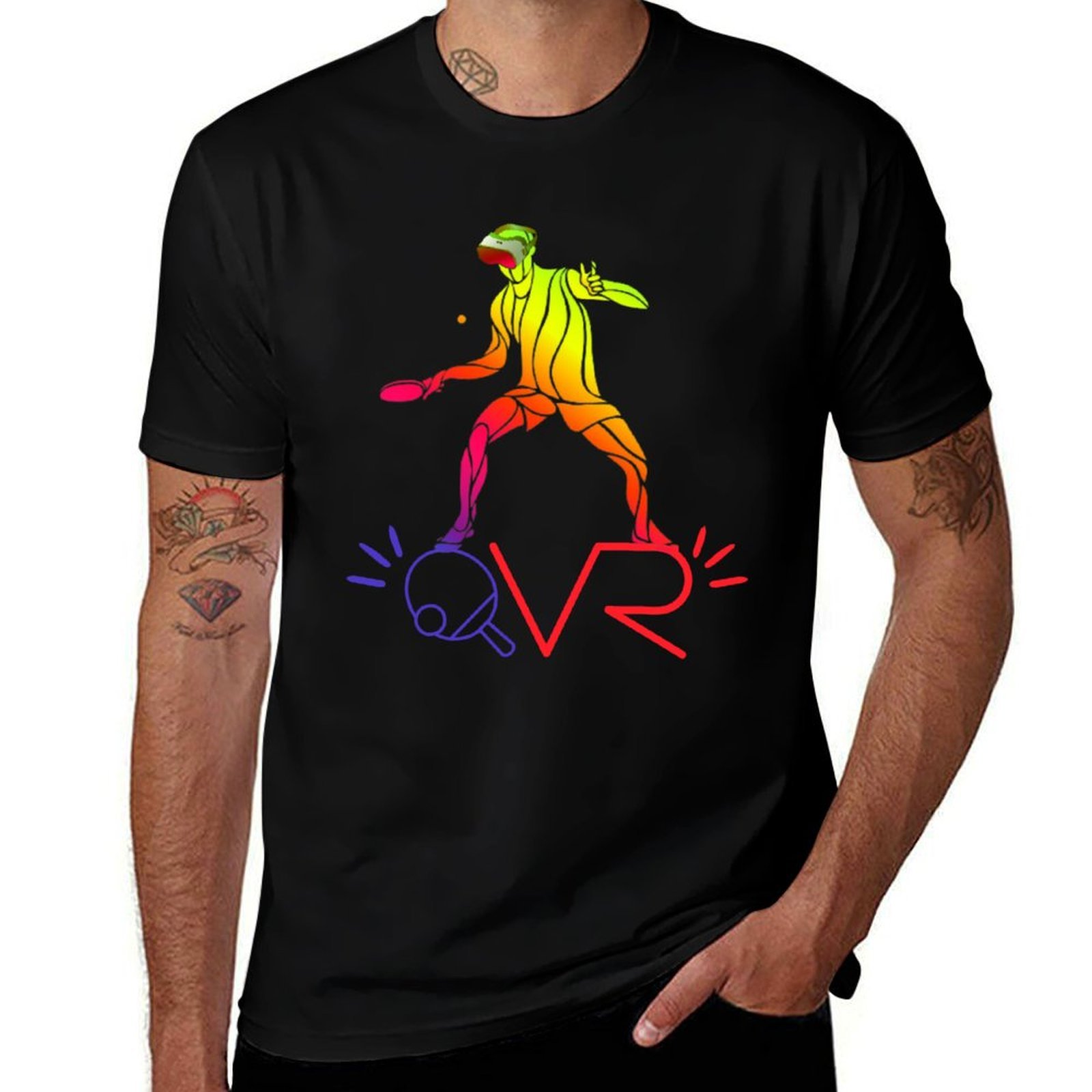 Table Tennis Vr - T-shirt VR a tema natalizio con