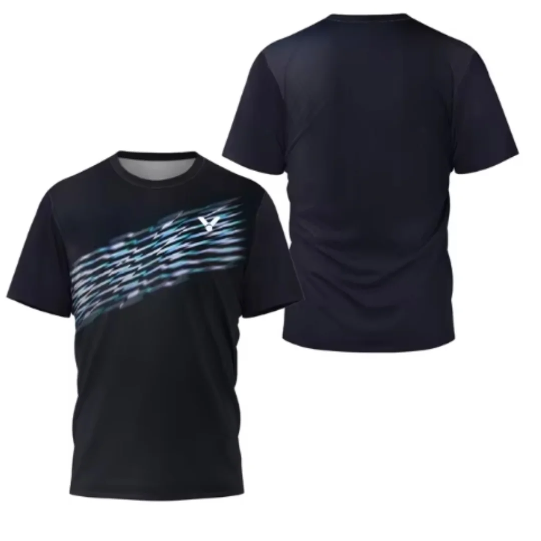Table Tennis China - T-shirt da badminton da uomo con