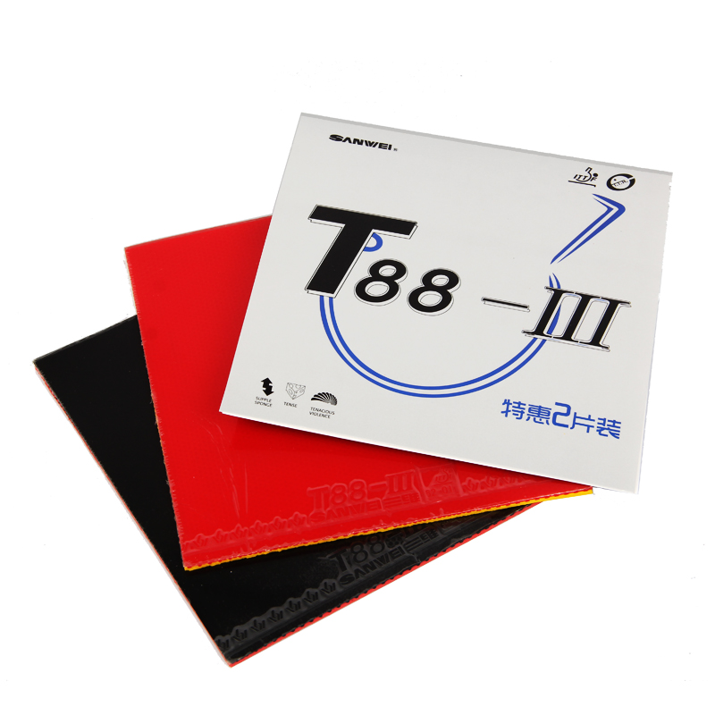 Table Tennis Vr - 1 Rosso 1 Nero Originale SANWEI