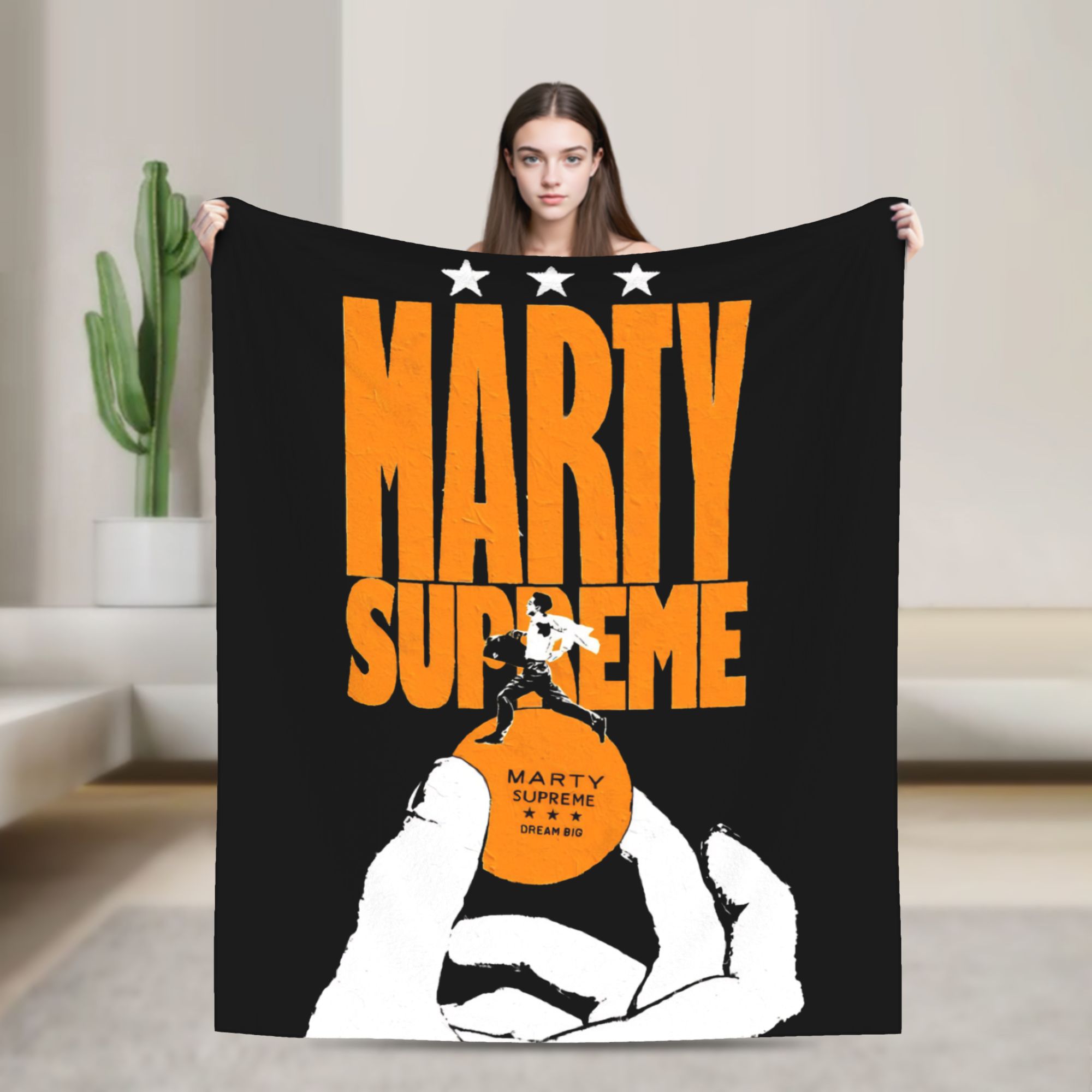 Table Tennis Marty Supreme - Coperta in flanella Marty Supreme, coperte