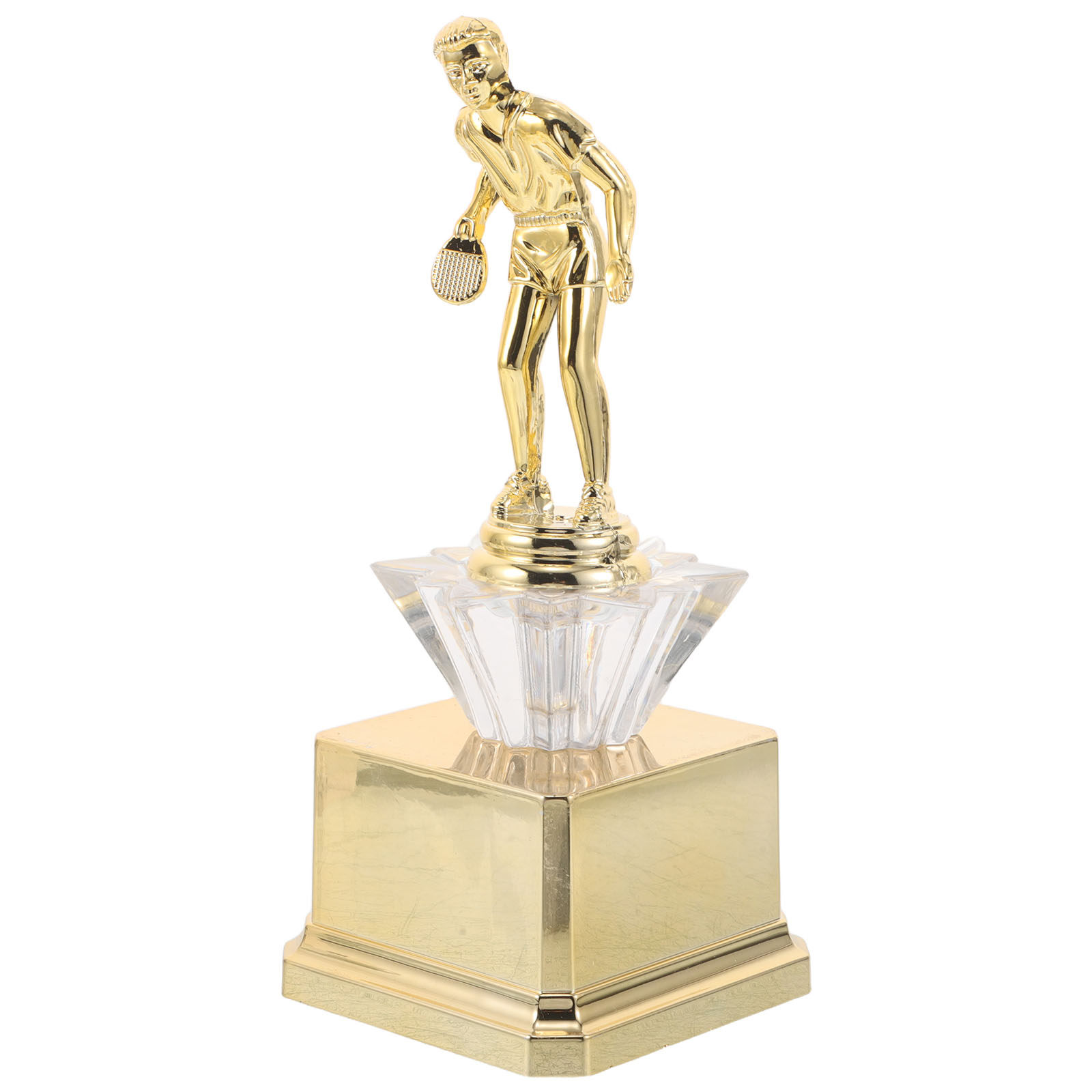 Table Tennis Championships - Trofeo in Plastica Dorata per Tennis
