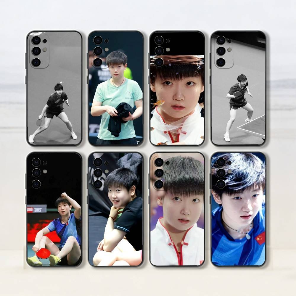 Table Tennis Quotes - Cover per Telefono Sun Yingsha -