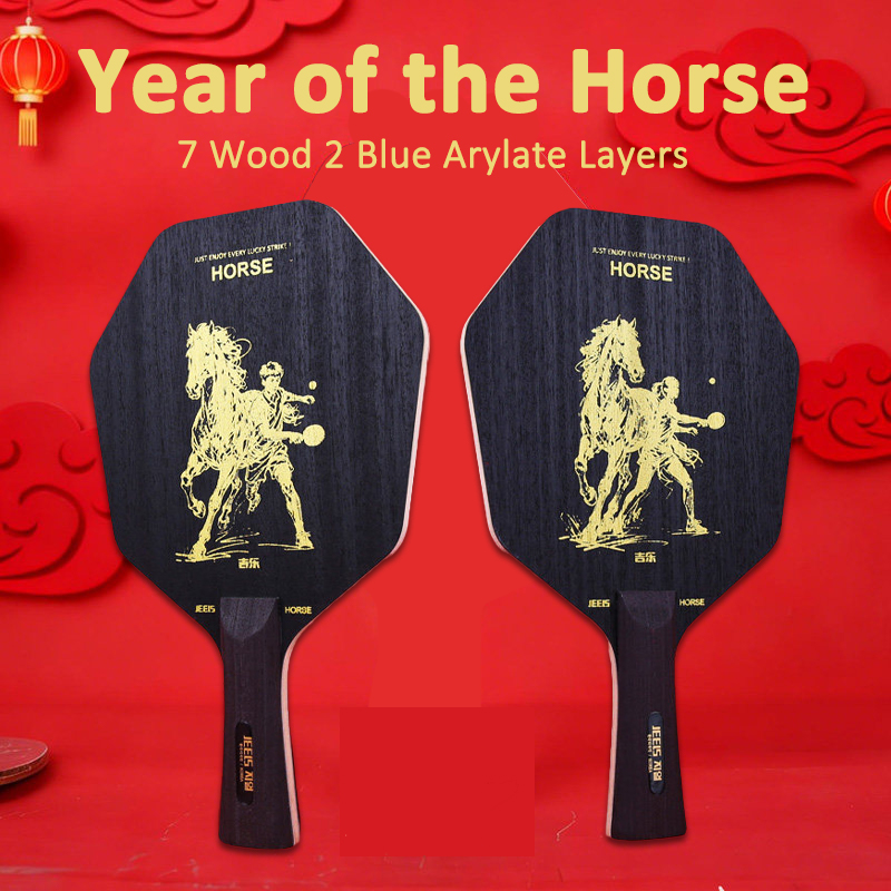 Table Tennis Blades - Racchetta da Ping Pong 9-PLY Hexagon