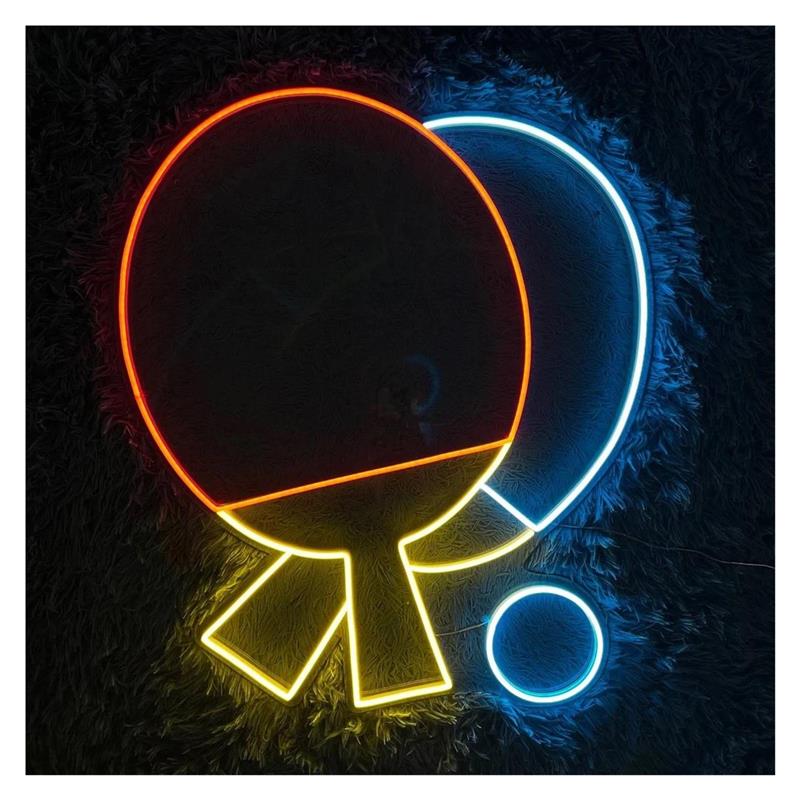 Hall Table Tennis - Insegna al neon a LED con