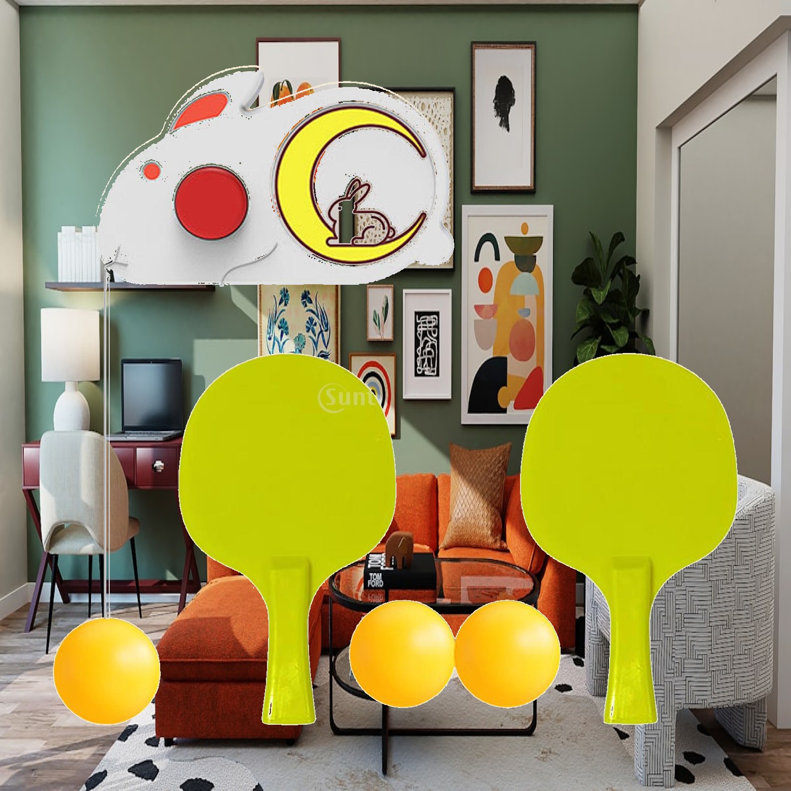 Table Tennis Height - Attrezzatura per Allenamento Tennis da Tavolo