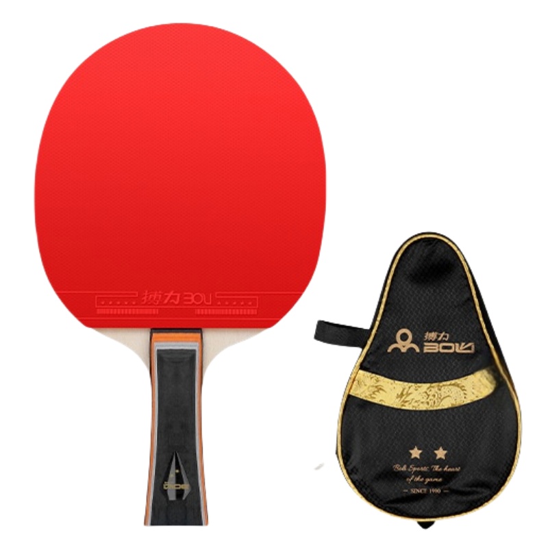 Table Tennis Grip Types - Racchetta da Ping Pong con Borsa,