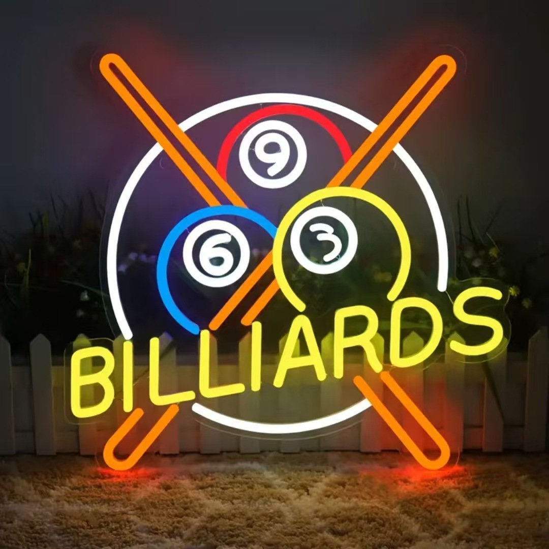 Hall Table Tennis - Luci LED al neon, popolari decorazioni