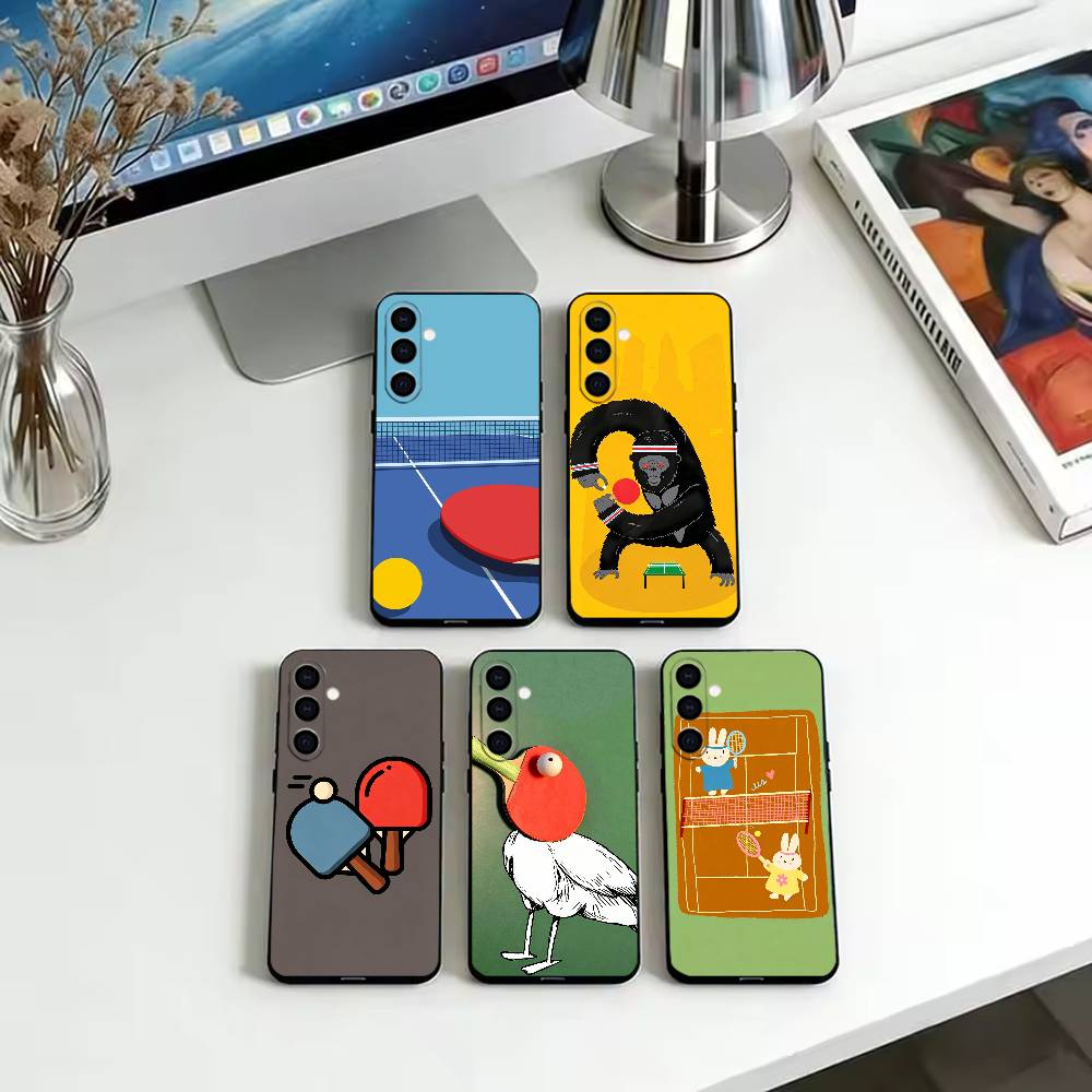 Table Tennis Quotes - Nuova custodia per telefono con cartoni