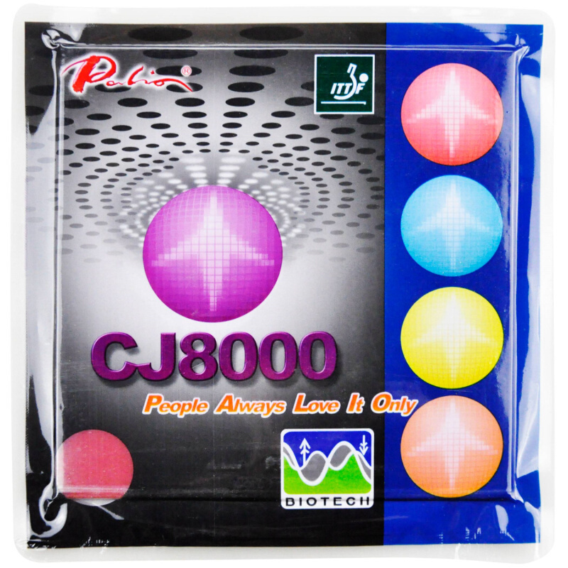 Table Tennis Grip Types - Palio CJ8000 BIOTECH Ping Pong Anello