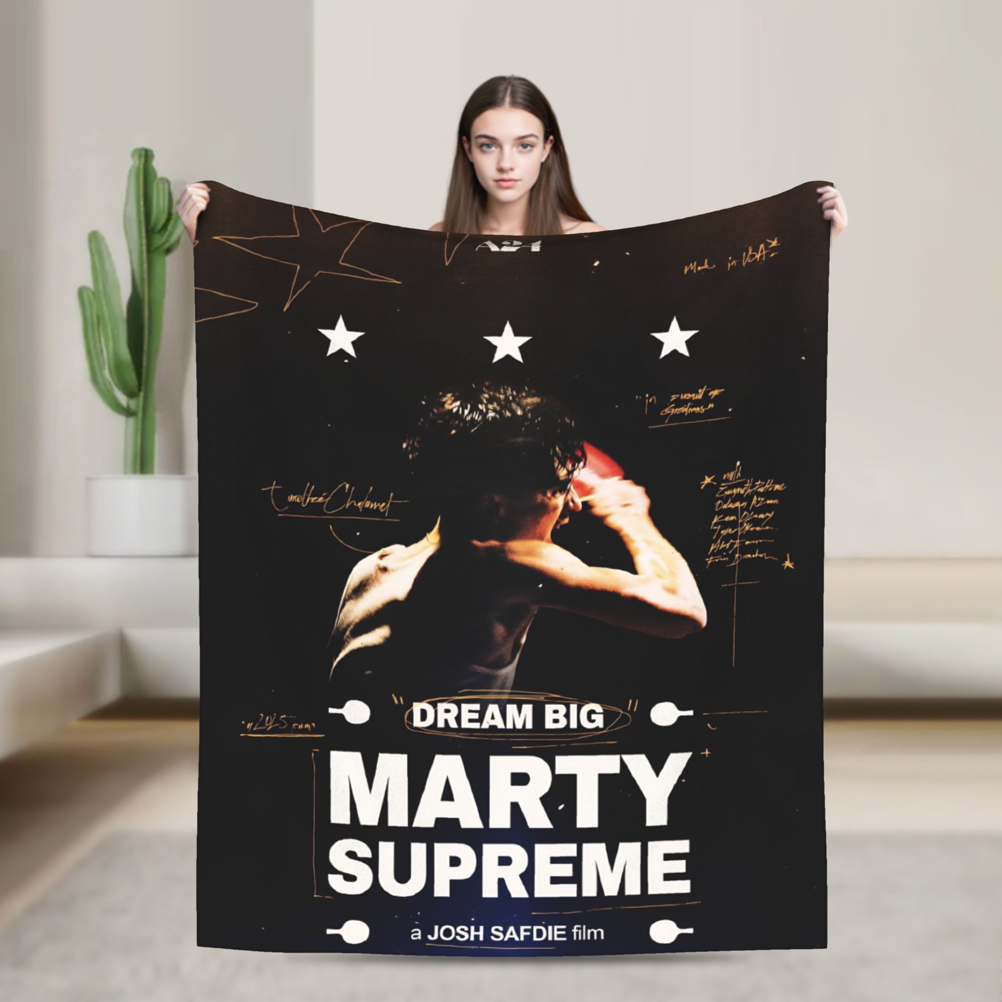Table Tennis Marty Supreme - Coperte in pile Marty Supreme per