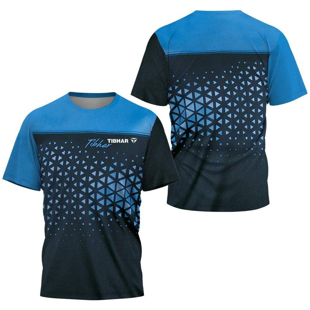 Table Tennis China - 2024 Triangolo Frammento T-shirt da ping
