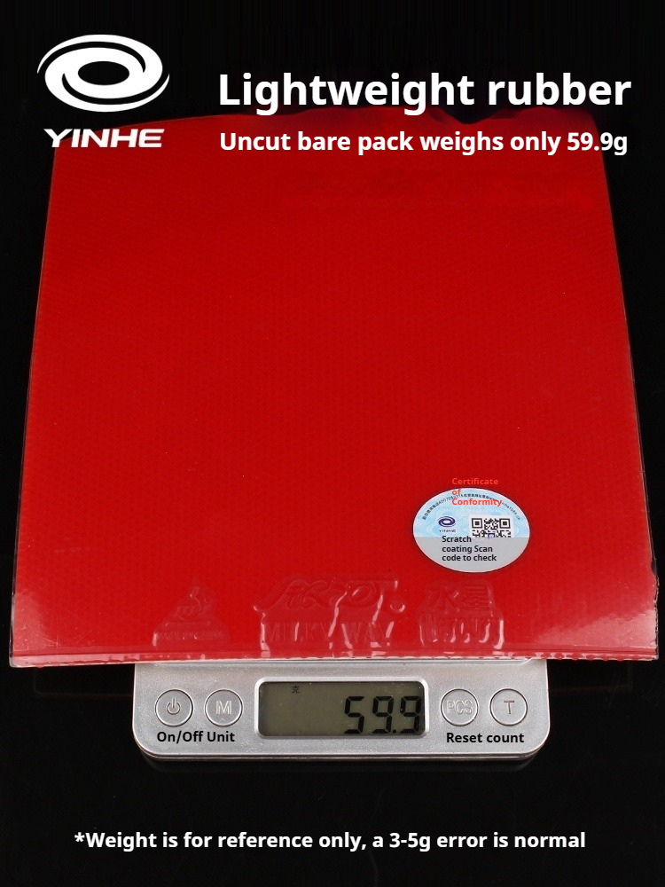 YINHE Mercury II Ping Pong Gom - Table Tennis Xiom recensione e prezzo