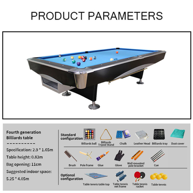 Tavolo da Biliardo Moderno 9 P - Table Tennis Balls recensione e prezzo