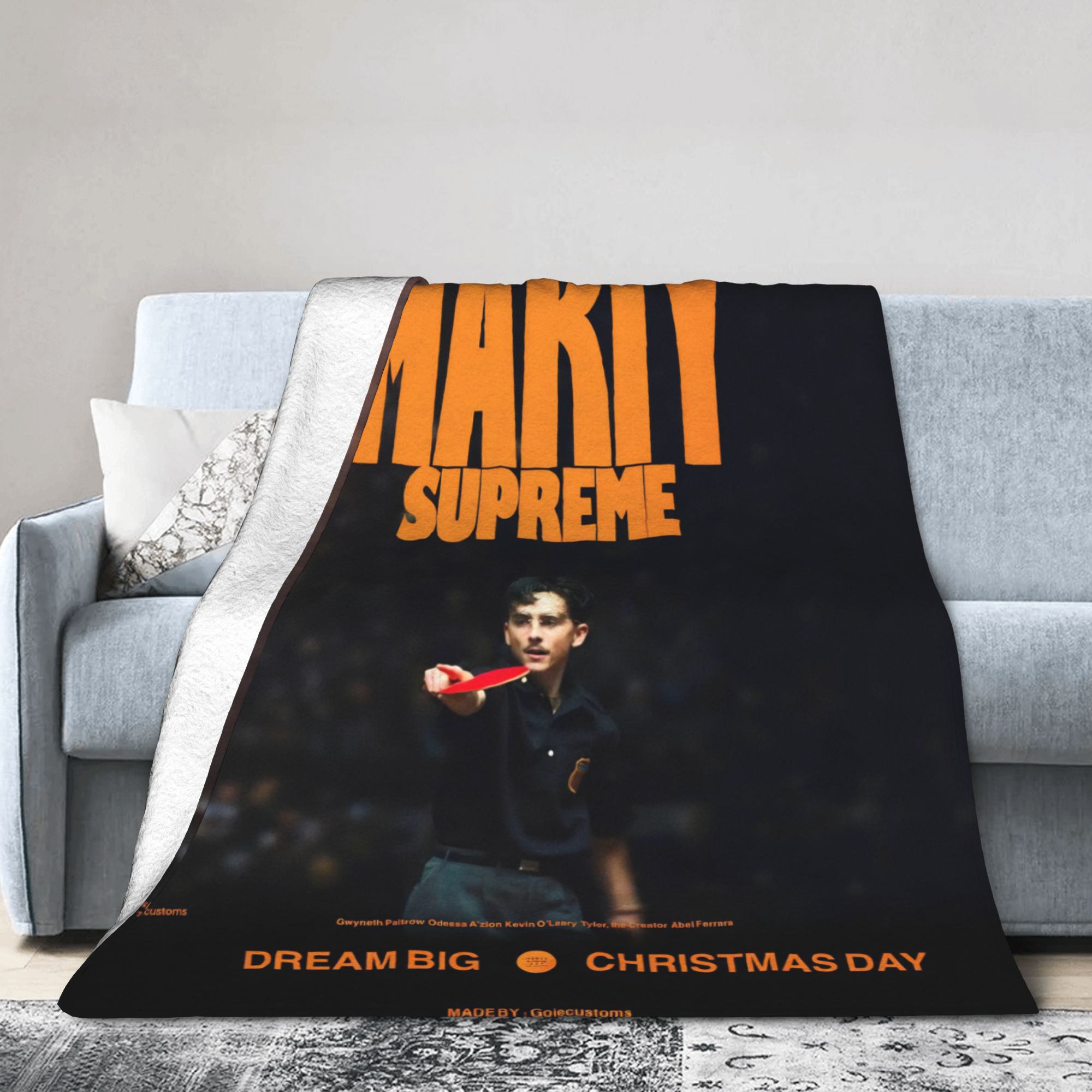 Coperte Marty Supreme in flane - Table Tennis Marty Supreme recensione e prezzo