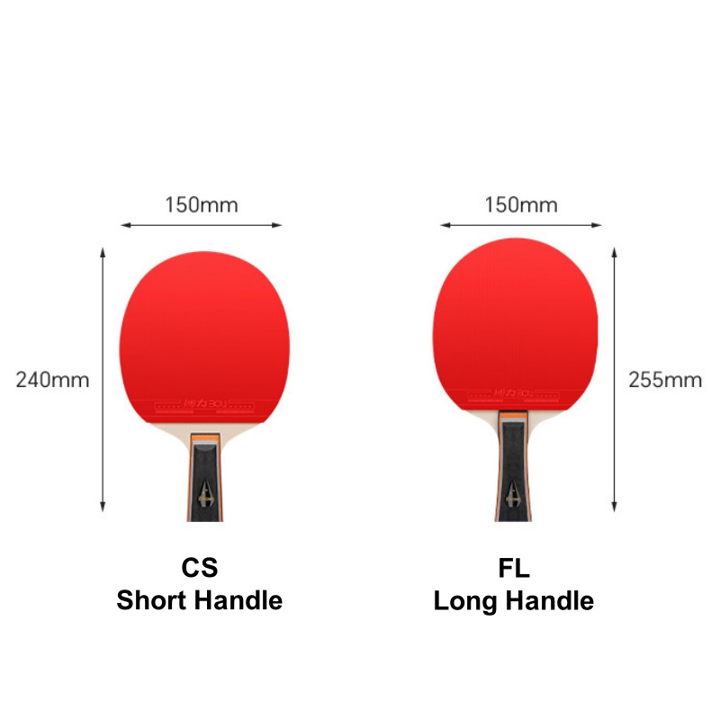 Racchetta da Ping Pong con Bor - Table Tennis Grip Types recensione e prezzo