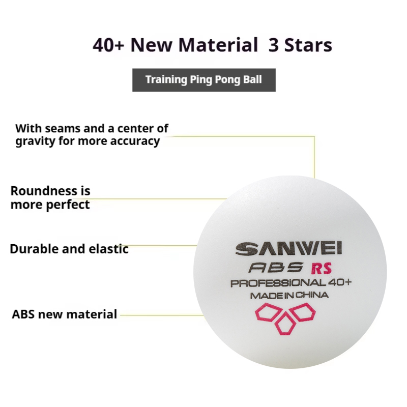 SANWEI RS40 + Palline da ping  - Table Tennis Vr recensione e prezzo