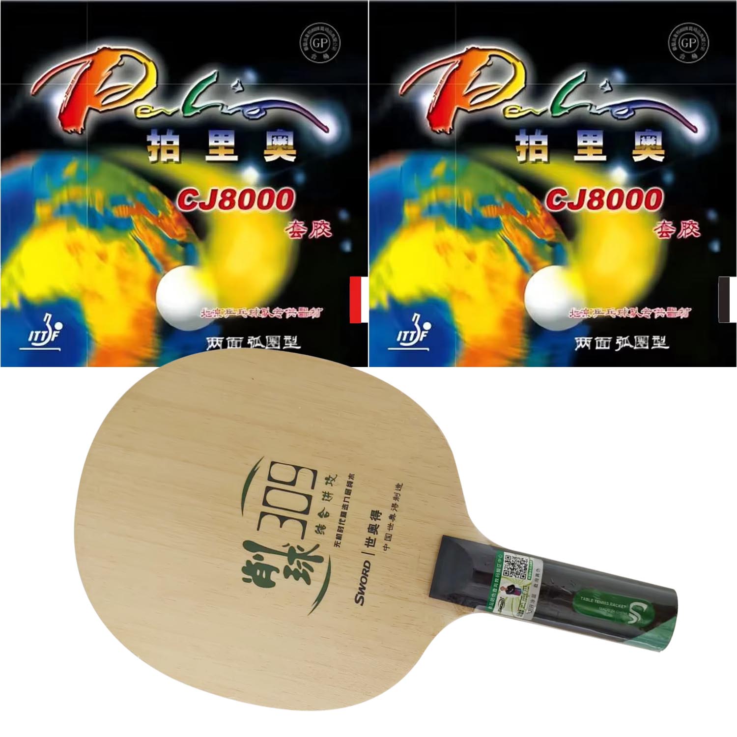 Pro Combo Racke Sword 309 Chop - Table Tennis Grip Types recensione e prezzo
