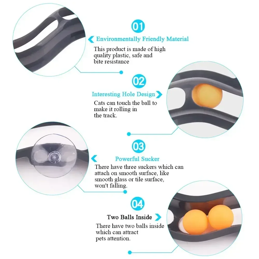 Nuovo Giocattolo per Gatti con - Table Tennis Balls recensione e prezzo