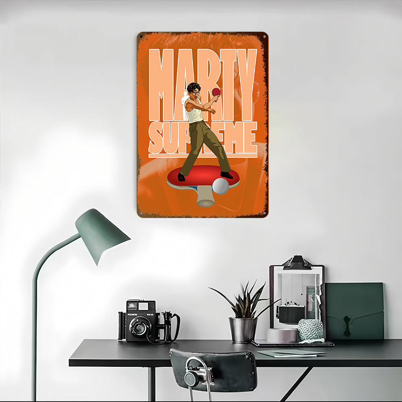 Poster in Metallo Marty Suprem - Table Tennis Marty Supreme recensione e prezzo