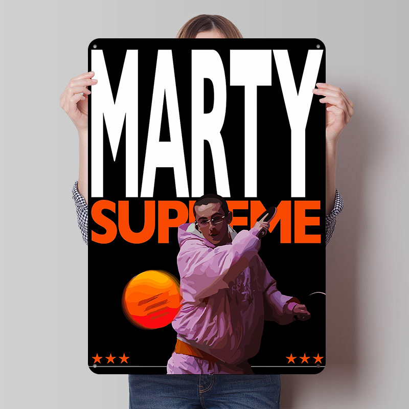 Poster in Latta di Marty Supre - Table Tennis Marty Supreme recensione e prezzo