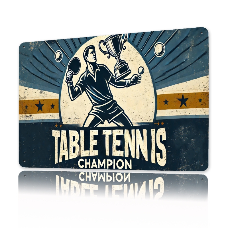 Decorazione da parete in metal - Table Tennis Championships recensione e prezzo